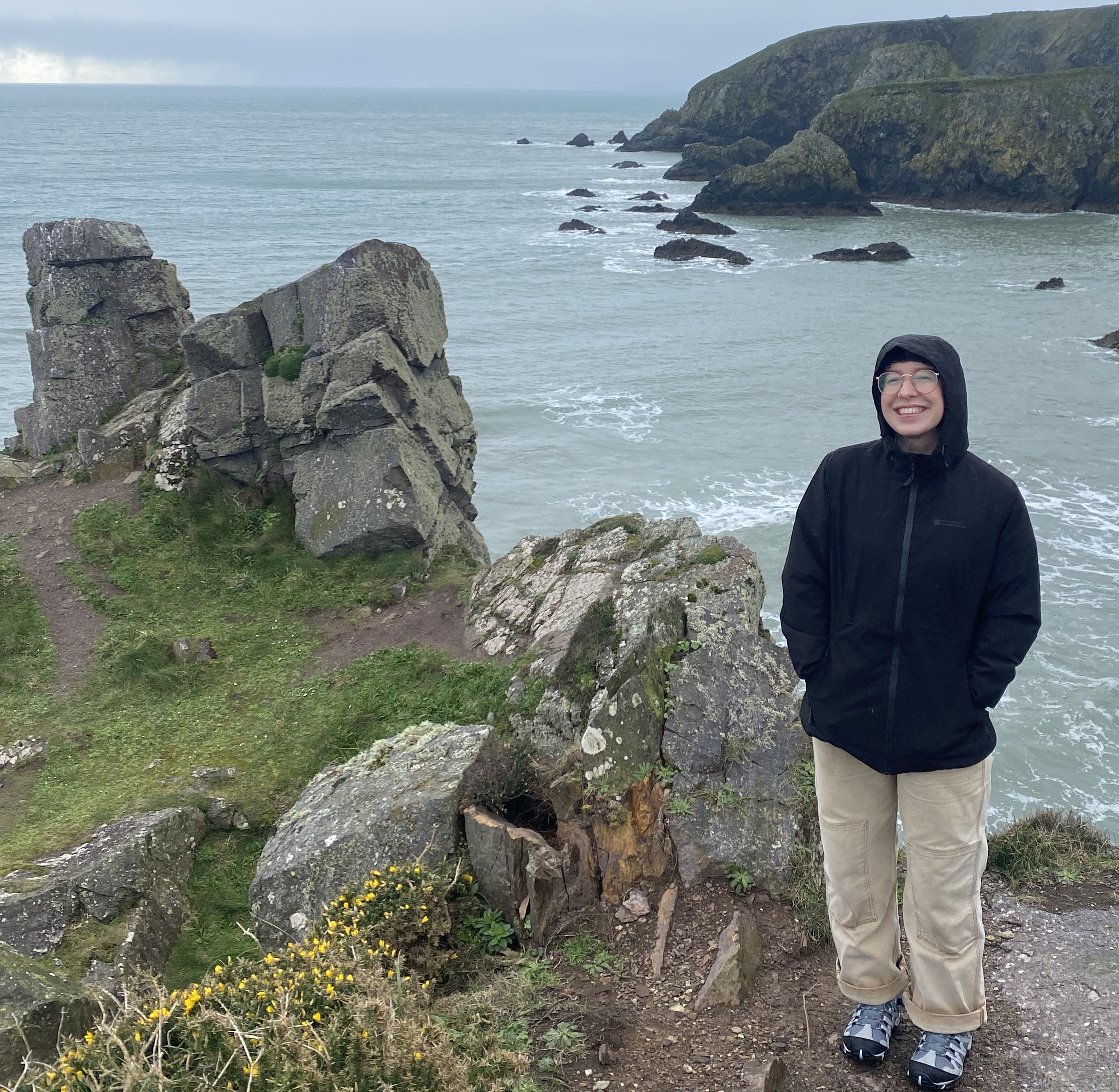 Lauren at a scenic location in Ireland